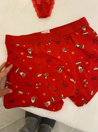 Lote Ropa Interior Navidad Talla Única