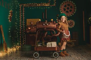 Decorado fabrica chocolate turron fotografia