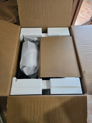 Campana extractora decorativa negra