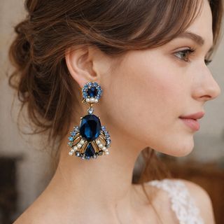 Splendidi orecchini pendenti dal design raffinato