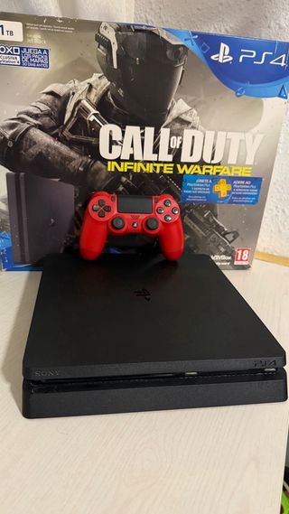PS4 Slim 1TB Negra + Call of Duty Infinite Warfare