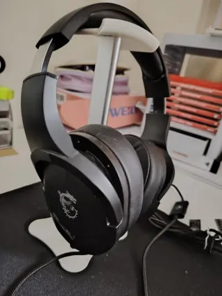 Auriculares MSI con micrófono gh20 immerse