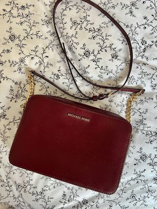 Bolso y Cartera + tarjetero Michael Kors Rojo