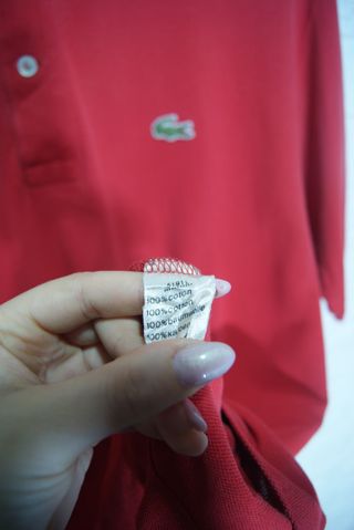Polo Lacoste Uomo Rossa Taglia XL