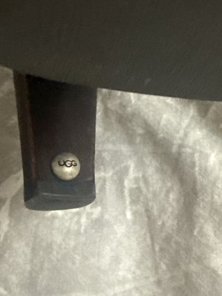 Botas UGG Negras Tacón Plataforma Tachuelas