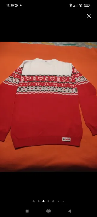 Jersey Navidad Nutella Talla Única