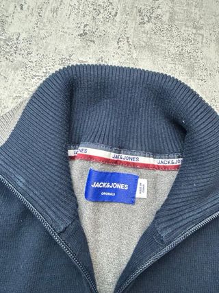 Jack & Jones Vintage Knitwear - Cozy Half Zip 90s