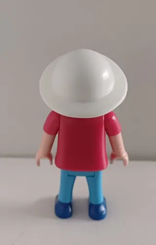 Playmobil niña rubia casa muñecas 1995