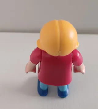 Playmobil niña rubia casa muñecas 1995