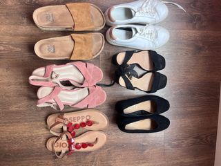 Lote de zapatos mujer