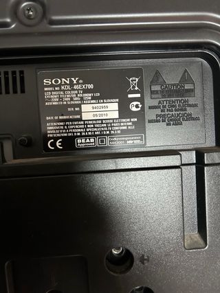 TV Sony Bravia LCD Digital Color