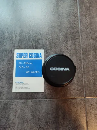Objetivo Cosina 70-210mm F4.5-5.6 MC MACRO
