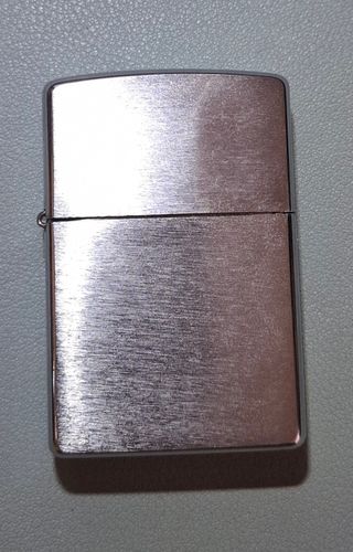 Zippo Clásico Cromo Cepillado (1991)