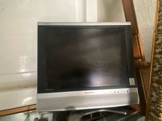 Monitor Sharp Aquos Argento/Nero