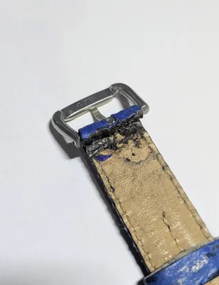 Reloj Seiko Kinetic SQ50 Oro y Azul