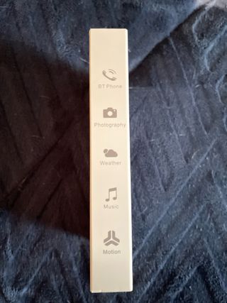 Reloj Inteligente Sport Negro/Gris