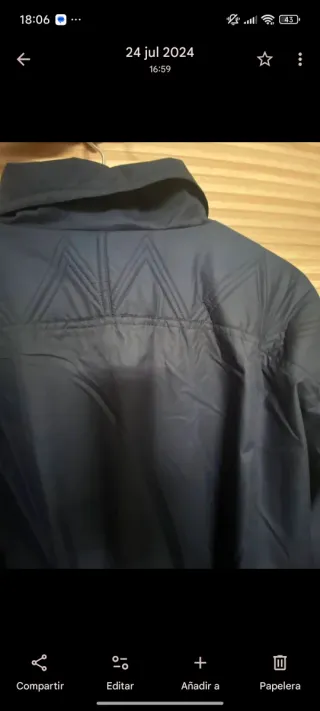 Sudadera Fred Perry azul con cremallera