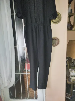 Mono pantalón negro