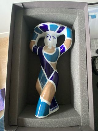 Figura Sargadelos Pulpeira Cerámica