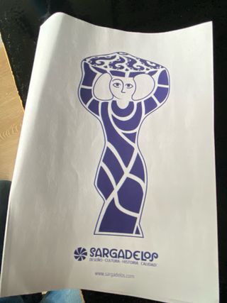 Figura Sargadelos Pulpeira Cerámica