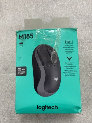 Logitech M185 Ratón Inalámbrico 2.4 GHz