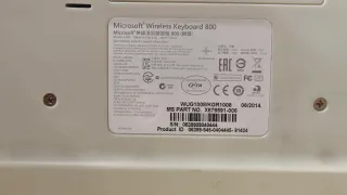 Teclado y Ratón Inalámbricos Microsoft 800