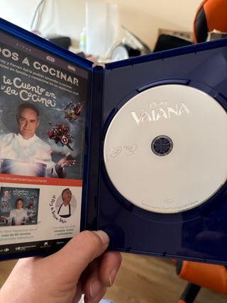 DVD Vaiana Disney Español -solo envios