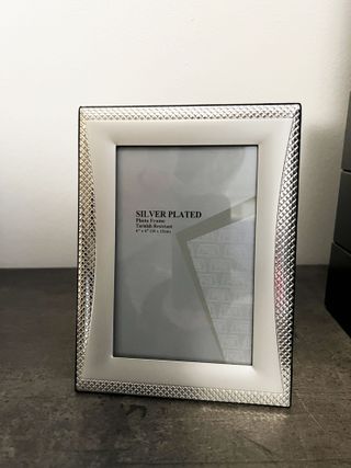Cornice Portafoto Argentata 10x15
