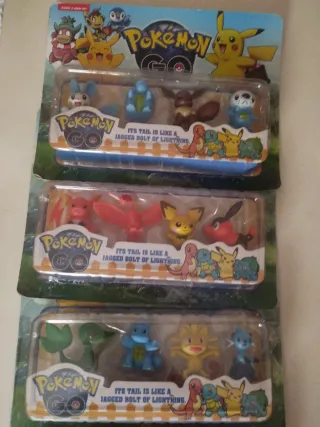 Lote Muñecos Pokémon GO