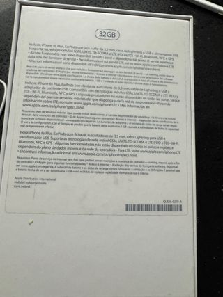 iPhone 6S Plus Plata/Gris Espacial