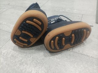 Botas de nieve Moon Boot azules. Talla niños 26-28