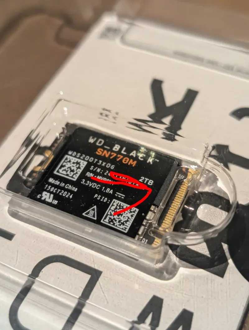 WD_BLACK 2TB M.2 SN770M NVMe SSD afbeelding 3