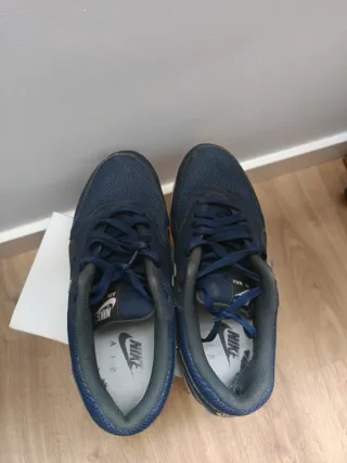 Zapatillas Nike Air Max Azul y Blanco