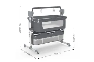 Cuna colecho y hamaca bebé sin usar