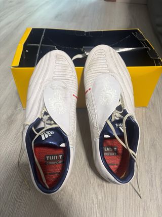 Scarpe da calcio Adidas F50 Oro Bianco