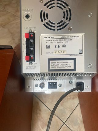 Stereo Sony CMT-NEZ3 CD, Cassette, Radio