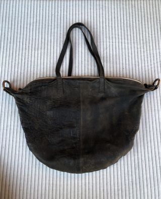 Bolsos Vintage Cuero Negro y Marrón