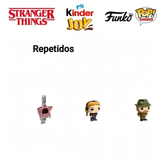 Figuras Stranger Things Kinder Joy