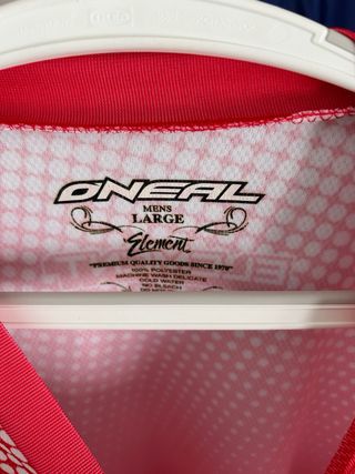 Camiseta Motocross O'Neal Talla L Roja