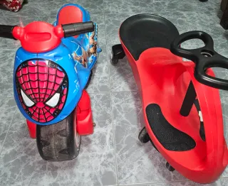 Moto y correpasillos infantil