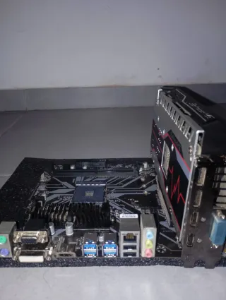 Pack Tarjeta Gráfica, CPU, Placa Base y Fuente