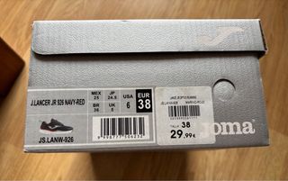 Zapatillas Joma Azules y Rojas