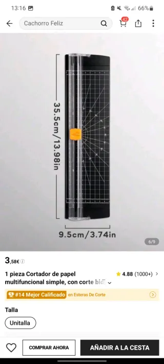 Pack 2 Cortadores Papel SHEIN Negro