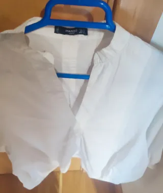 Camisa blanca Mango Basics Talla XS