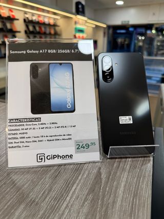 Samsung Galaxy A17 256GB Negro | NUEVO