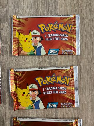 Sobres Pokemon Topps
