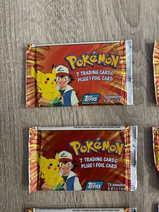 Sobres Pokemon Topps