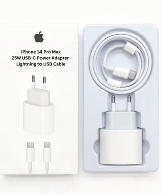 Caricatore iPhone 14 Pro Max 25W USB-C + Cavo
