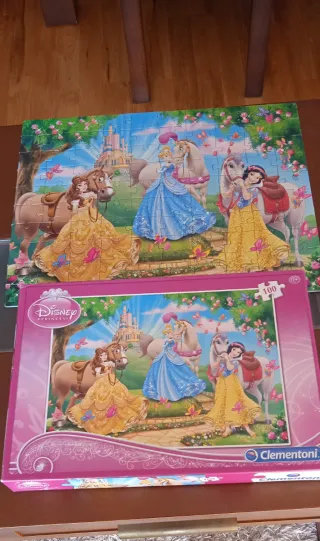 Puzzle Princesas Disney 100 piezas