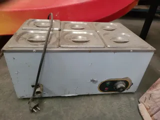 Calentador de comidas 6 cubetas